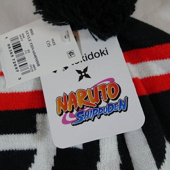 Tokidoki Naruto Shippuden Adult Pom Beanie Hat - Picture 7 of 8